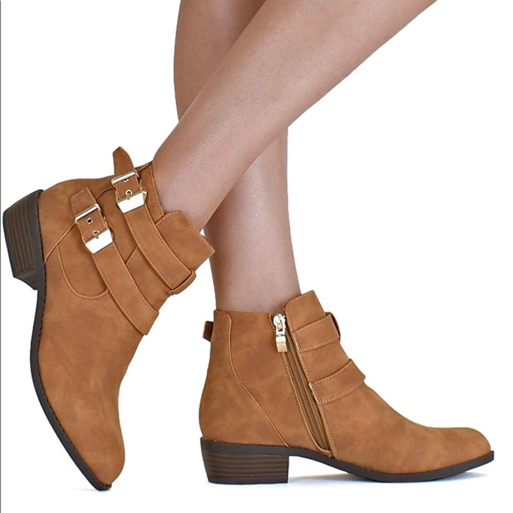 Low Chunky 🔥 Heel Booties